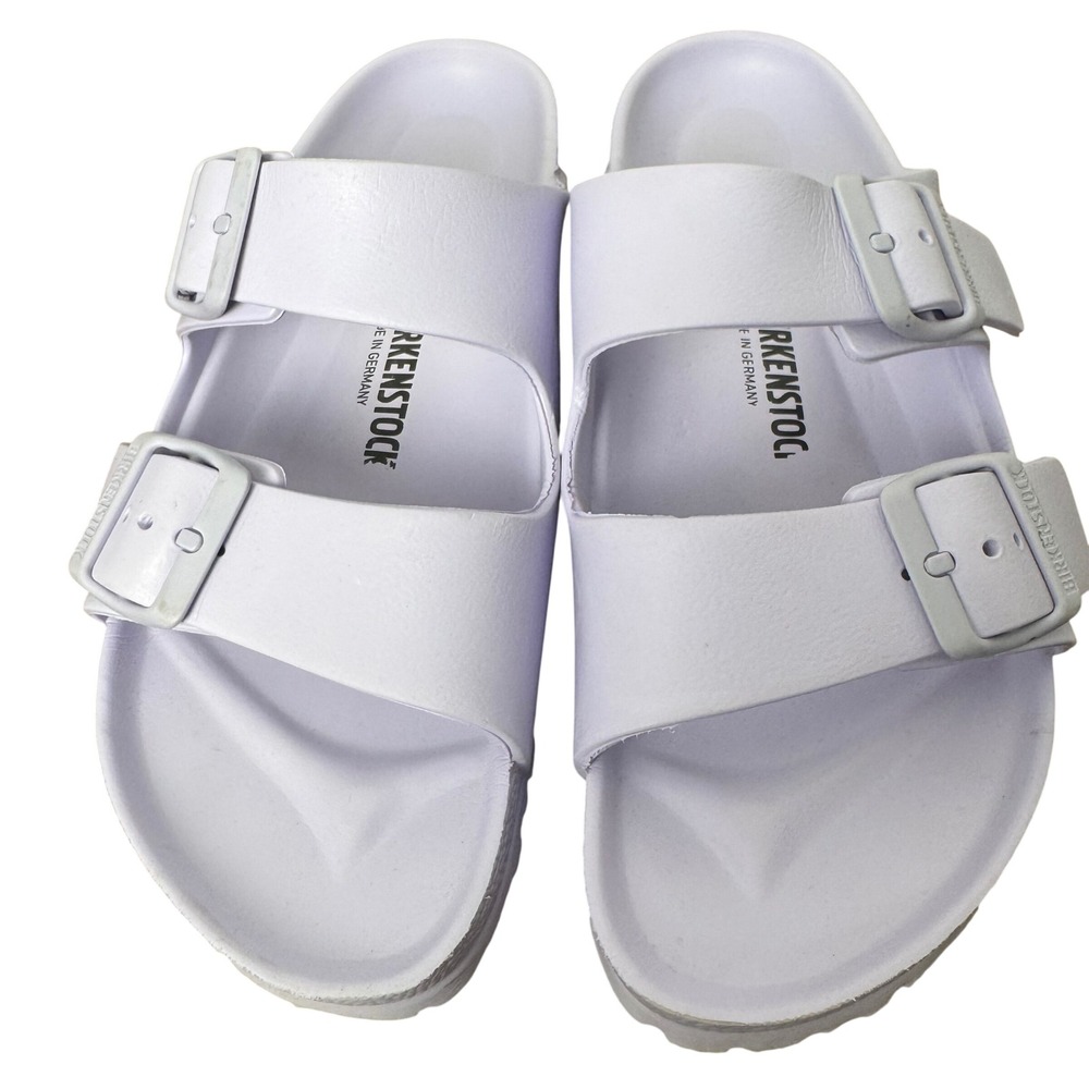 Birkenstock Arizona Essentials EVASandals Purple Lilac Women 39 L8 M6 Waterproof - Picture 2 of 7